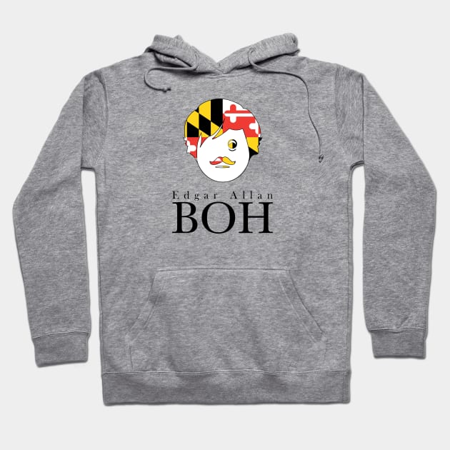 Edgar A. Boh Hoodie by CanossaGraphics